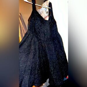 SHEIN MOD Plus Ruched Bust Jacquard Cami Dress